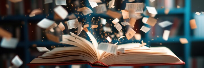 Aufkleber - Immersive Digital Learning Revolution Magical Book Storytelling with Augmented Reality Narrative Effects - Transformative Educational Content for Gen Z Learners