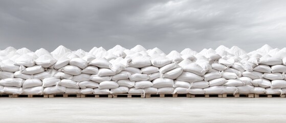 Poster - Climate Resilience Essentials Industrial-Grade Sandbag Barrier System for Extreme Weather Protection and Emergency Infrastructure Preparedness