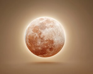 Aufkleber - Ethereal Lunar Essence High-Resolution Celestial Capturing Cosmic Minimalism for Digital Media, Science Communication and Astronomical Visualization