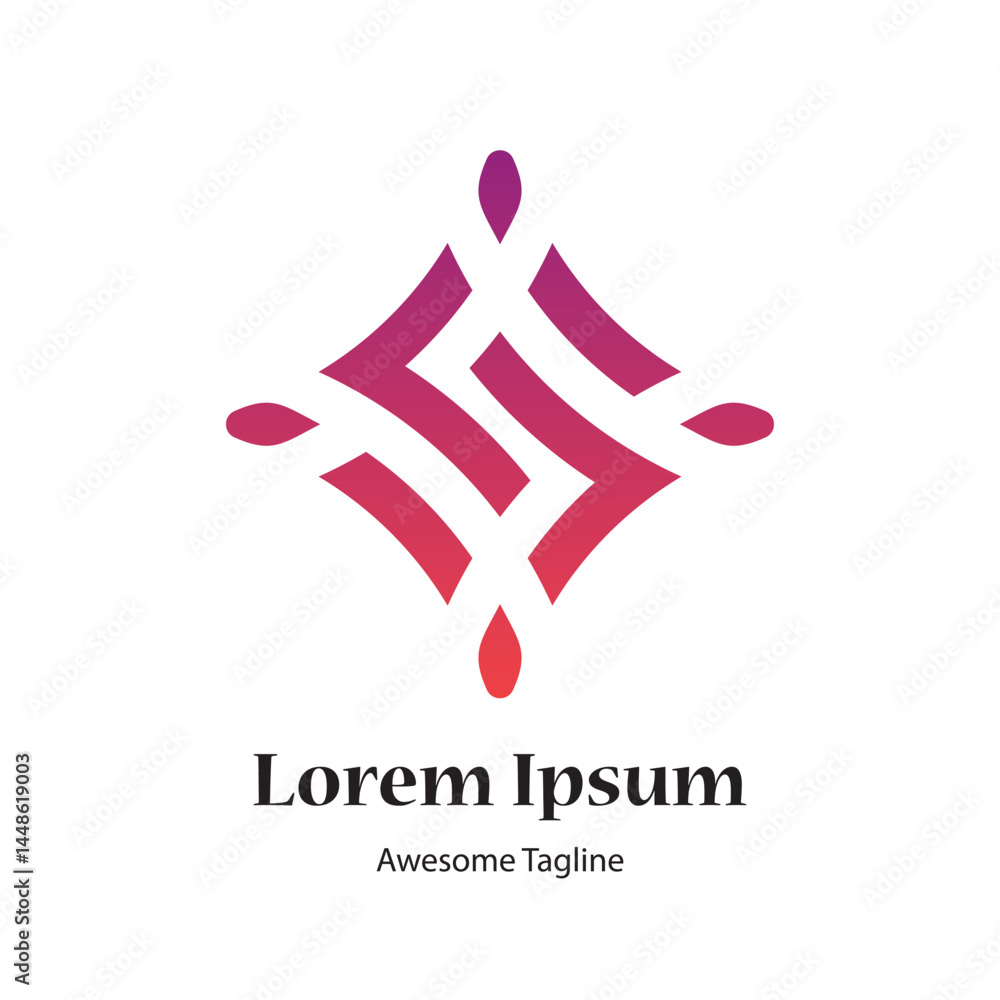 s letter abstract modern logo design icon Stock Vector | Adobe Stock