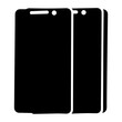 © PixelArtBox - Two cell phones aligned together in black silhouette with cutouts on top