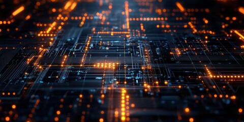 Digital network connections abstract background