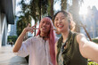 © Jovo Jovanovic/Stocksy - POV of cheerful friends having fun on sunny day
