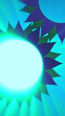 Wall Mural - bokeh background with glittering shapes and abstract particles.