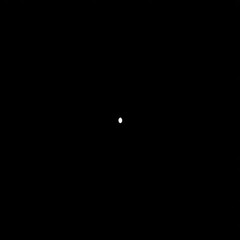 Fototapete - Solitary Star in the Endless Void: A Visual Representation of Hope and Isolation in the Deep Darkness