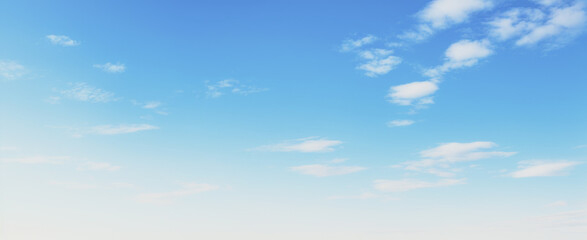 bright blue sky with fluffy white clouds on a sunny day backdrop. luxury sky photos for landscape ba