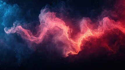 Wall Mural - abstract swirling cosmic nebula (2)
