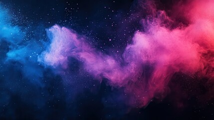 Wall Mural - abstract swirling smoke colors (3)