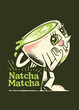 © Carly Berry/Stocksy - matcha retro mascot