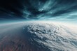 © John - Dramatic Storm System From Space View