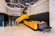 © VICTOR TORRES/Stocksy - Modern office lobby with contemporary design elements