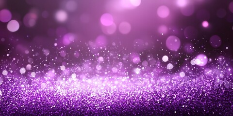 Wall Mural - abstract blurred purple glitter background, ideal for festive events and celebrations