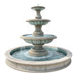 © jhon - A three tier fountain with water isolated on white background. PNG