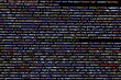 © Hasib - Software source code. Programming code. Programming code on computer screen. Developer working on program codes in office. Source code photo. Technology background