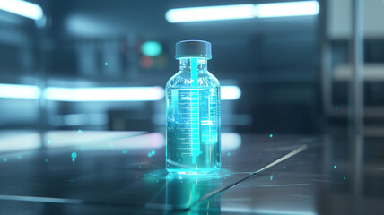 Aufkleber - This Vial containing experimental geroprotective compounds aimed at enhancing longevity and healthspan.
