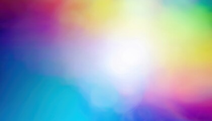 Poster -  dreamy multicolor gradient blur for web backgrounds, print design, and branding visuals abstract soft focus film texture image