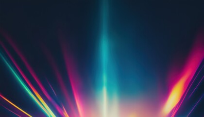 Poster -  vibrant light streaks on dark gradient background for digital art, web design, print posters, branding visuals, and abstract graphic compositions