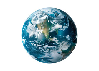 realistic earth planet isolated on white background png