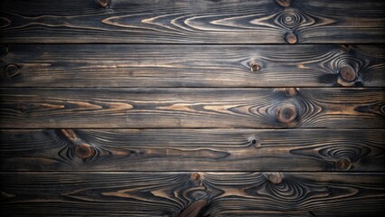 Aufkleber - Rustic Wooden Background with Rich Grain and Knots, Perfect for Rustic Decor Projects and Vintage Aesthetic