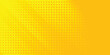 © Zaien - abstract yellow halftone wide elegant banner design
