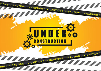illustration of 404 error, under construction, and under maintenance concepts. useful for websites, 