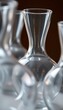 © KWY - group of glass vases sitting on top of a table