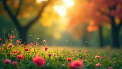 abstract blurred nature scene, perfect for website backgrounds, asset, overlay