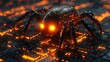 © aritha - Cyber Spider on Circuit Board