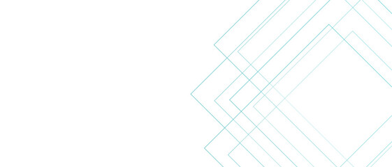 Fototapete - Abstract minimalist geometric background with diagonal lines in soft pastel cyan on a clean white canvas. Modern airy tech-inspired aesthetic. Ideal for UI backgrounds, presentations.