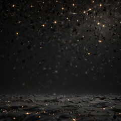 Wall Mural - countless stars blaze across a velvet black backdrop , twinkle, cosmos