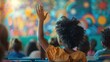 © Ahmad - Child raising hand in auditorium