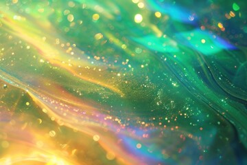 Wall Mural - marble texture backgrounds rainbow glitter.