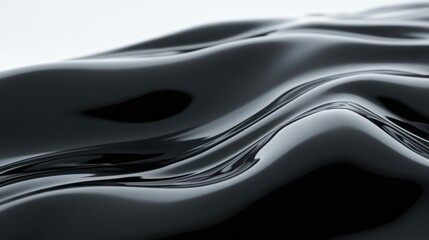 Wall Mural - abstract liquid water wave background with smooth ripples wallpaper ai generated image