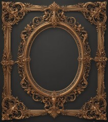 Wall Mural - Intricate vector frames; stylish vintage embellishments ,  luxury,  clipart