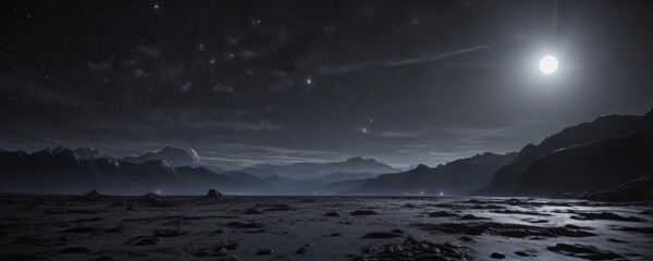 Wall Mural - dark, star-studded expanse, countless twinkling lights , darkness, celestial, nebula