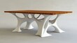 © ddwi - A modern design table with a unique organic structure
