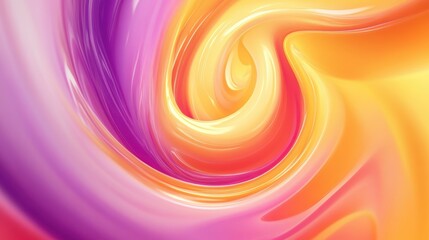 Wall Mural - abstract ink swirl background with bright colors wallpaper ai generated image