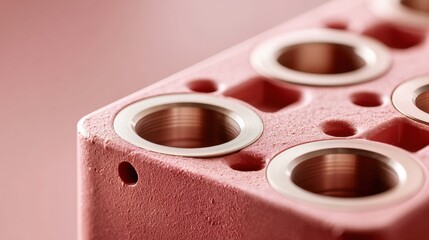 Fototapete - Next-Gen Clean Energy Precision Engineered Hydrogen Fuel Cell Metallic Plates - Sustainable Industrial Innovation for Renewable Power Transformation