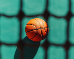 Poster - Dynamic Performance Optimization Basketball Motion Capture in High-Contrast Urban Sports Design - Precision Training and Visual Narrative Innovation