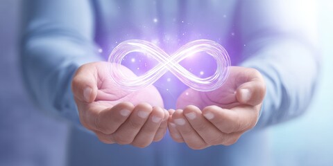 Poster - Infinite Innovation Holographic Sustainability Breakthrough - Ethereal Circular Economy Visualization for Next-Gen Corporate Transformation and Strategic Environmental Regeneration