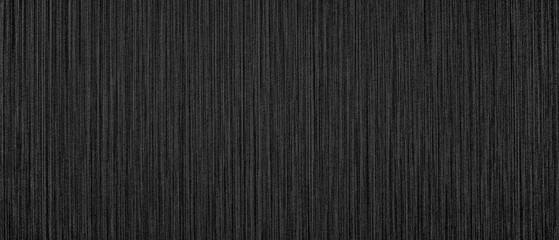 Aufkleber - Dark black rough textured striped pattern abstract background for template pages and banners.
