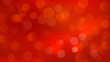 © kolonko - Vibrant red bokeh background with glowing light circles and soft blur effect for festive, romantic, or energetic design themes