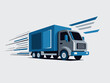 © TatChong - Speed and Efficiency Represented by Delivery Truck