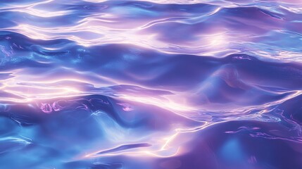 Wall Mural - background image of glowing light waves in motion, creating a dynamic and shiny effect, with soft gr