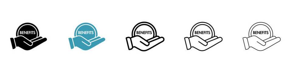 benefits icon. Design for web and mobile app. Vector illustration