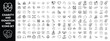 © designer - Charity and Donation set of web icons in line style. Volunteering and donation icons for web and mobile app. Help, caring, solidarity, alms, donate, volunteer, care, charity and more. Editable stroke