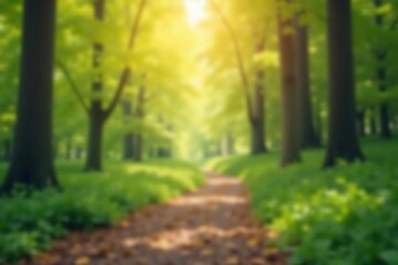 Abstract blurred nature scene, perfect for website backgrounds, nature, dusk