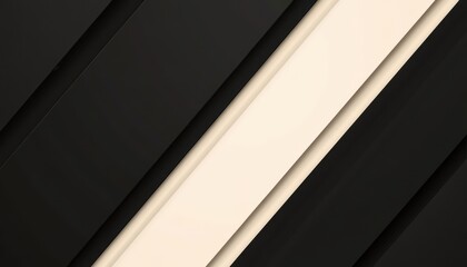 Aufkleber - Abstract Diagonal Pattern with Black and White Stripes Geometric Design for Modern Background Texture