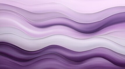 Poster - Abstract Purple Wave Texture Gradient Background with Smooth Elegant Curves in Modern Design and Decorative Style