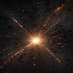 Wall Mural - myriad stars blaze against a velvety black canvas, hinting at the universe's immensity , nebulae, sk